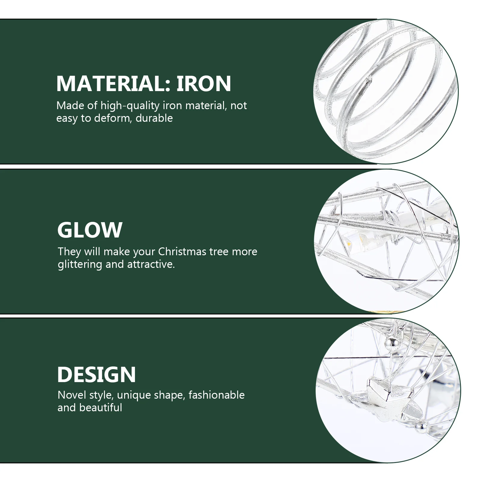 1 قطعة شجرة عيد الميلاد توبر مضيئة شكل نجمة لون جميل سهل الاستخدام شجرة عيد الميلاد ديكور عطلة المنزل لهجة الحفلات #6