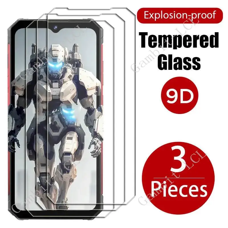 3PCS For FOSSiBOT F102 Tempered Glass Protective ON FOSSiBOTF102 F 102 6.58