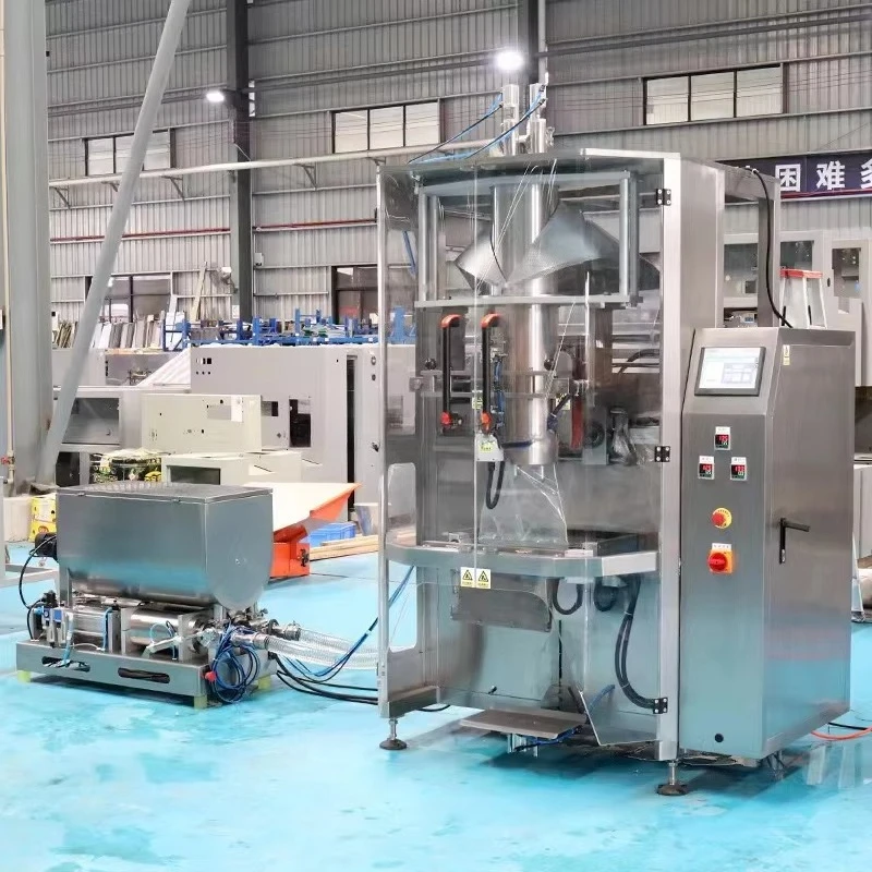 Automatic Vertical Liquid Packing Machine for Jelly Ice Lolly Honey Milk Juice Stick Sachet Filling Sealing Customize