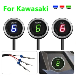 For Kawasaki ER-6F ER-6N Z1000SX Ninja 300 400 Z1000 Z800 Z750 Versys 650 Motorcycle Gear Indicator 1-6 rotundity Gear Display