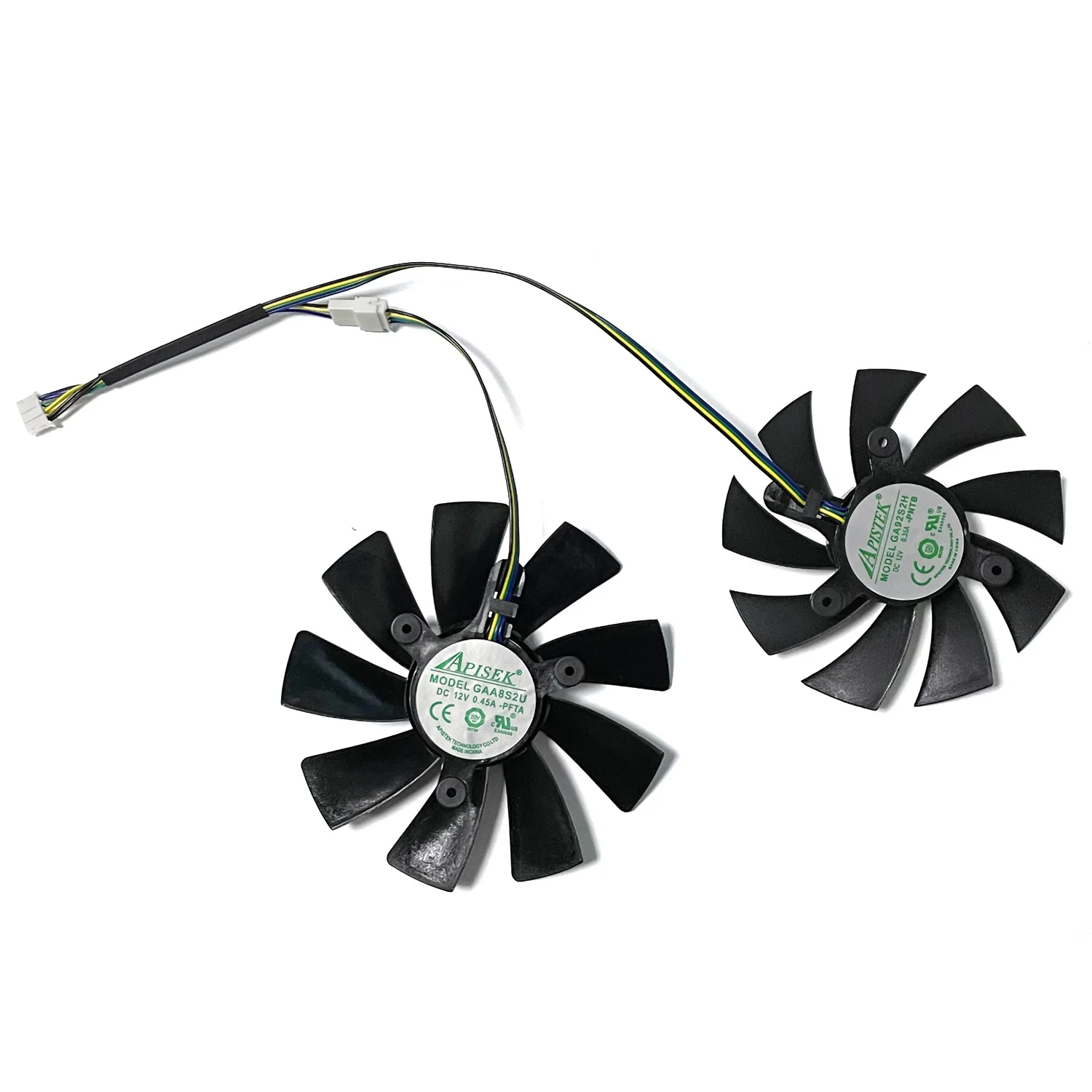 2pcs GA92S2H GAA8S2U 4pin 0.35A RTX 2070 GPU Cooler for Zotac Geforce RTX 2070 Super Graphics