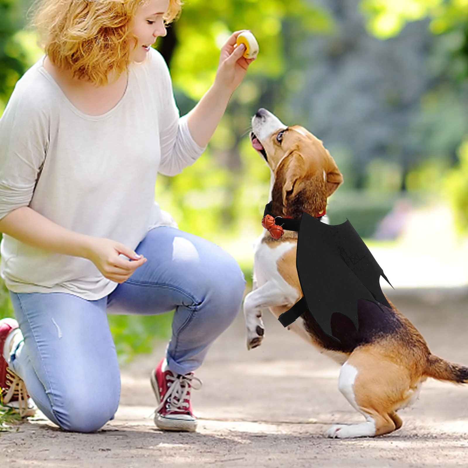 

Bat Wing Adorable Wings Cats Harness Halloween Pet Costumes Clothing Holiday Apparel