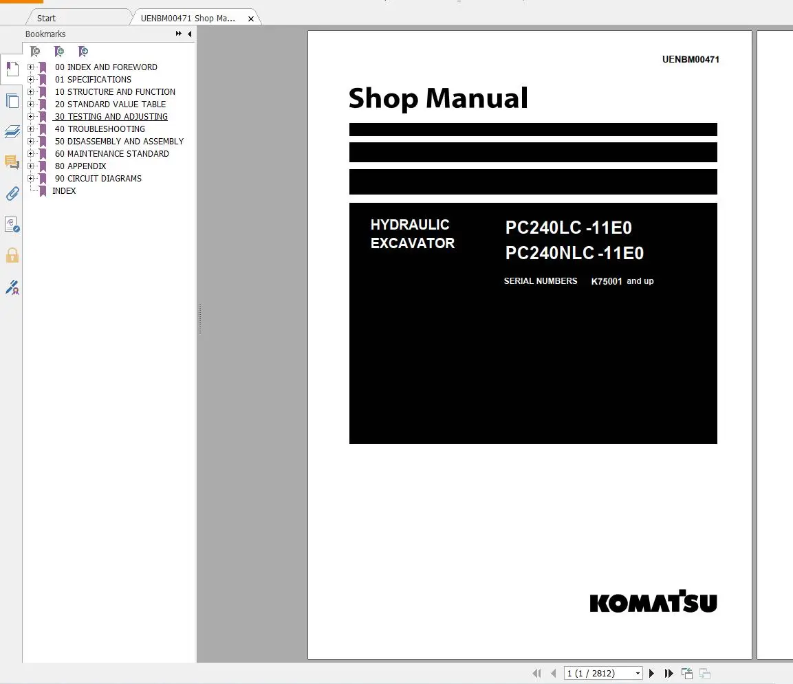 

Komatsu Hydraulic Excavator Updated [2022] 7.75 GB PDF Shop Manual, Operator Maintenance & Circuit Diagram DVD