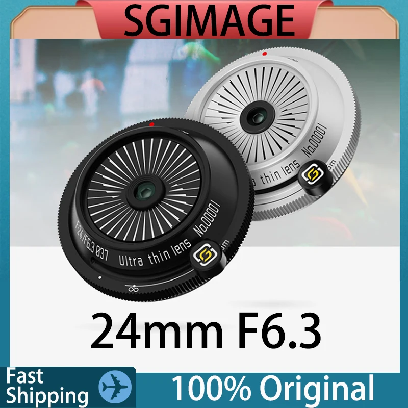 

Original SGIMAGE 24mm F6.3 Camera Lens Chips-Size Full Frame Manual Focus Retro Ultra-thin Custom Lens For Sony Fuji Nikon Canon