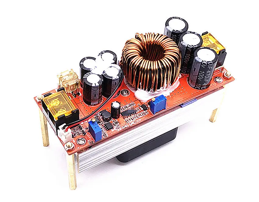 1500W 1800W DC-DC Boost Constant Voltage Constant Current Adjustable Power Supply Module 12-60V Liter 12-90V