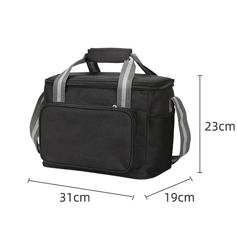 15L Thermal Bag Lunch Box for Work Picnic Bag Car Bolsa Refrigerator Portable Cooler Bag Food Backpack