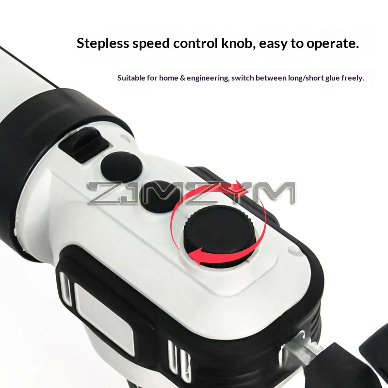 Brushless Caulking Gun Cordless Electric Silicone Gun Stepless Speed Control Handheld Cement Glass Adhesive Glue Sealant Tool
