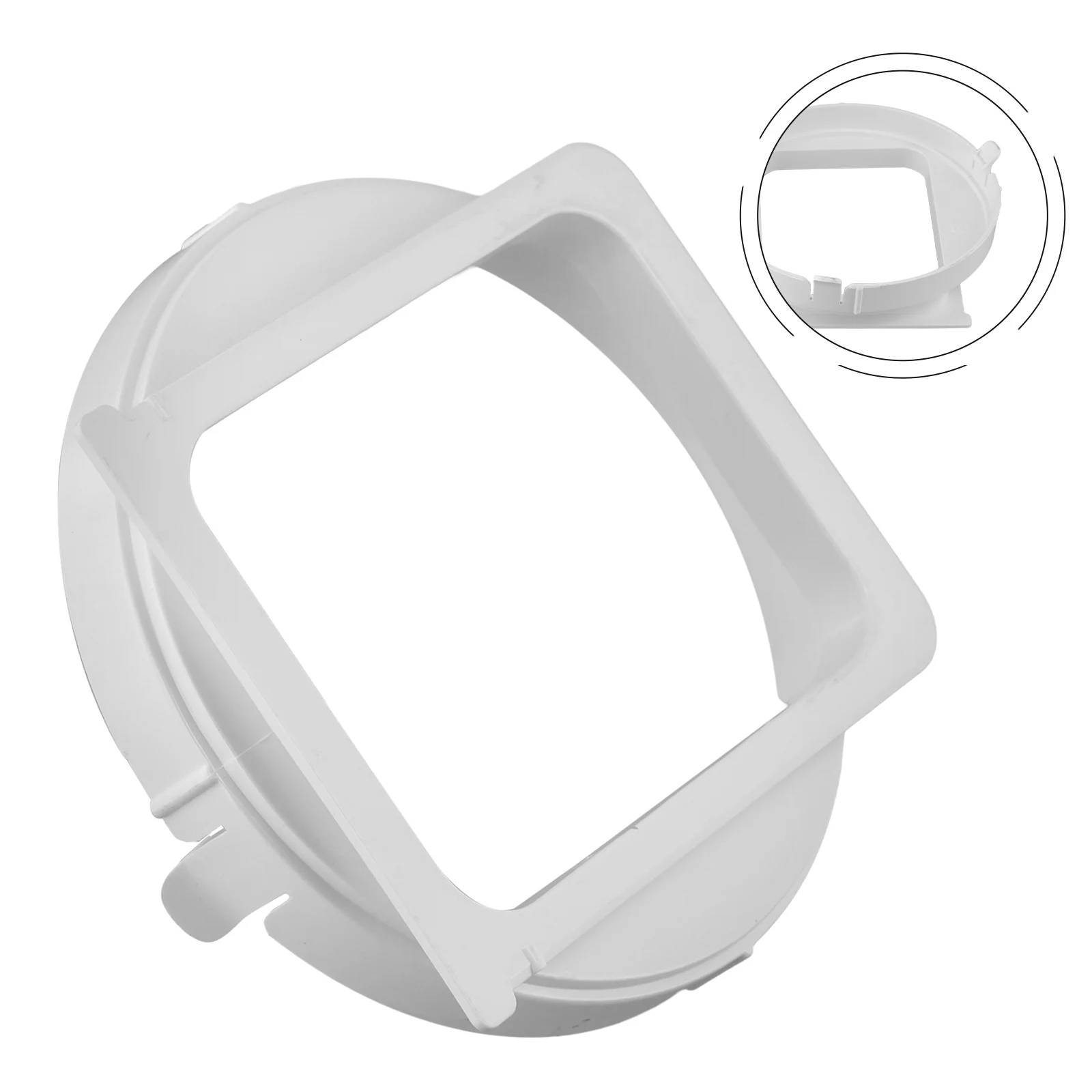 

Выхлопная муфта кондиционера Интерфейс выхлопного канала для офисного использования Для домашнего использования Моющийся Не требует сверления