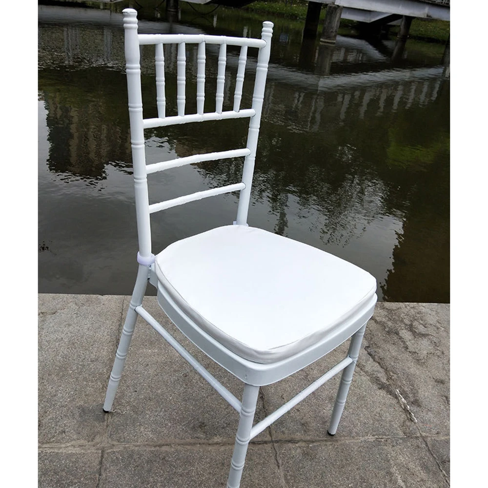 Hot Sale White Gold Transparent Resin Chiavari Chair Plastic Crystal Acrylic Wedding Chair Wholesale Phoenix Napoleon Chair