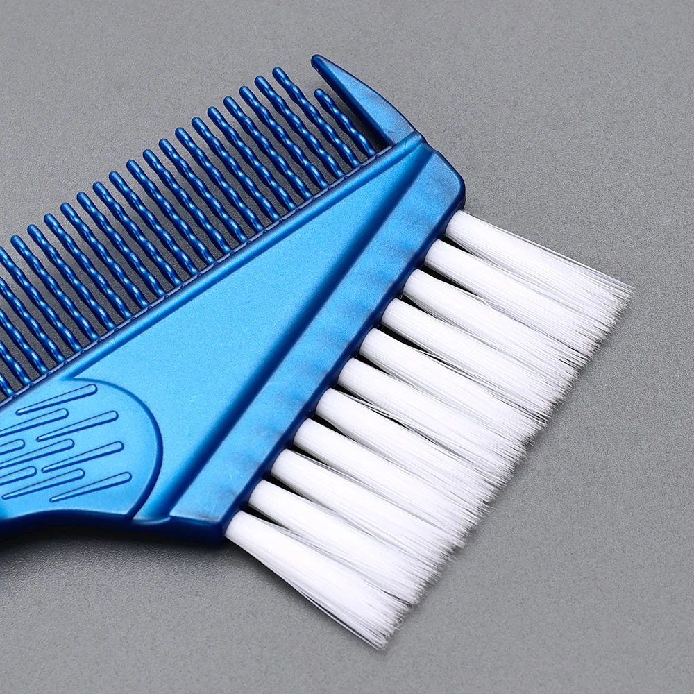Friseur-Haarfärbepinsel mit Doppelkopf, Rutschfester Farbcreme-Pinsel, Haarfärbepinsel, Haarfärbemittel-Applikator, Staubpinsel-Werkzeug – Detail 10