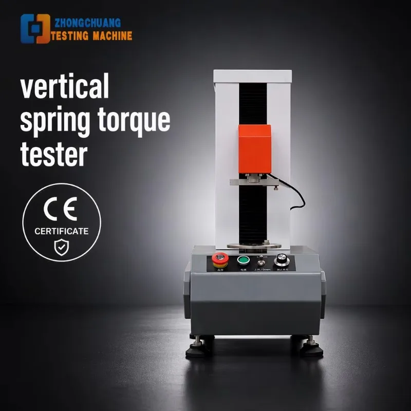 Zhongchuang Vertical Spring Torque Testing Machine 1000Nmm Computer Control JIS B7738 1 Year Warranty
