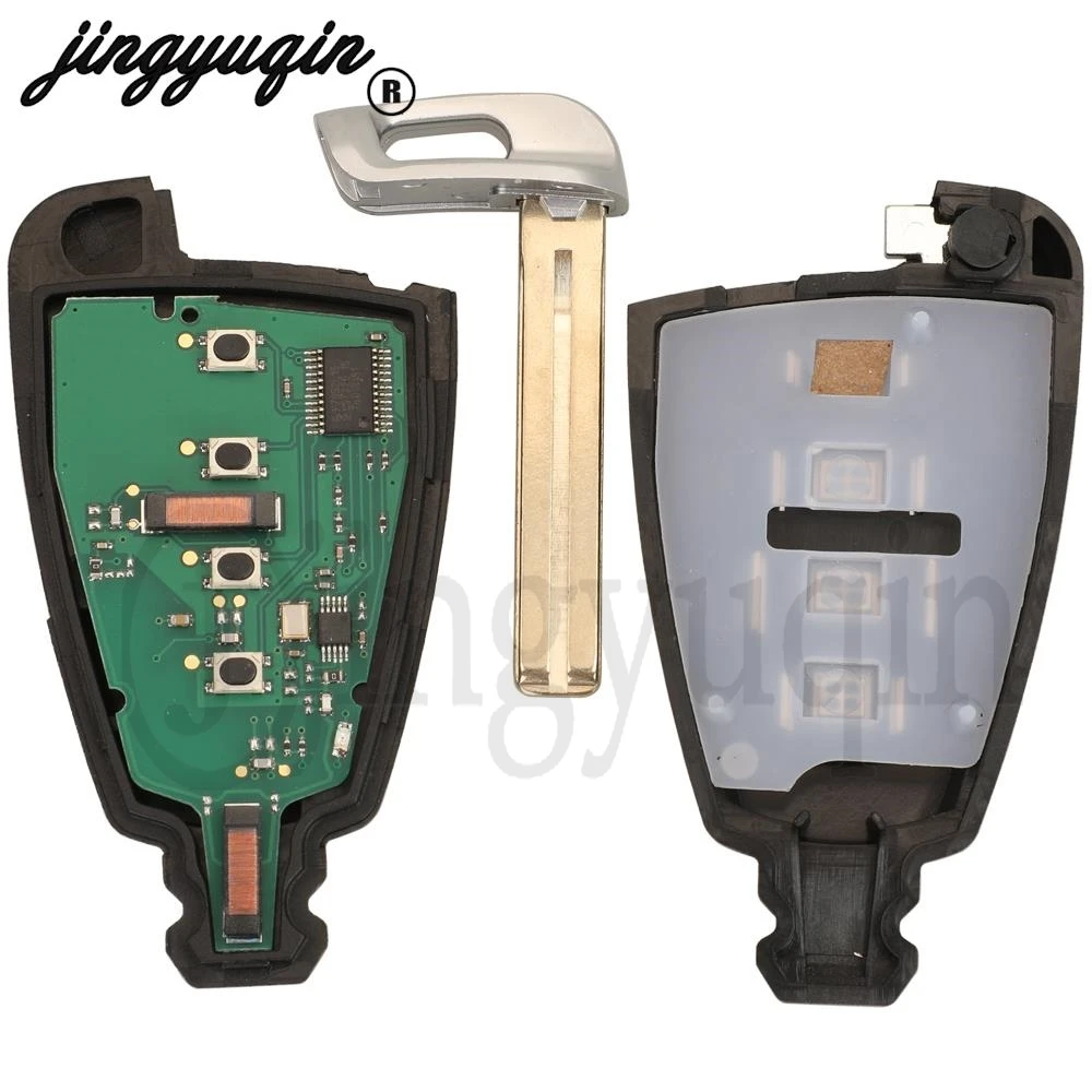 Jingyuqin SVI-SMKFEU04 Dành Cho Xe Hyundai Veracruz 2007-2012 315MHz/433MHz ID46 PCF7952 Chip Điều Khiển Từ Xa Chìa Khóa Ô Tô fob TOY48 Balde