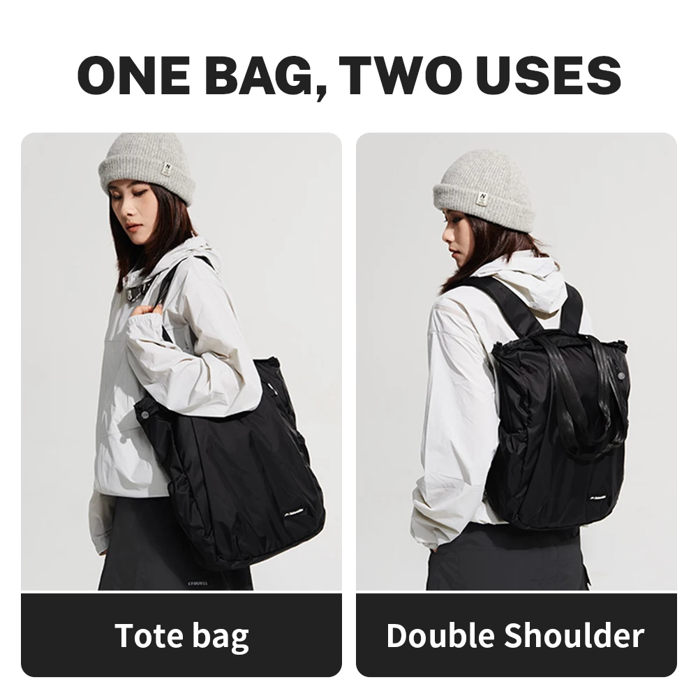 Naturehike Large Capacity Tote Bag Versatile Handbag for Women Commuting Bag Messenger Shoulder Bag Multi-functional Man Bag