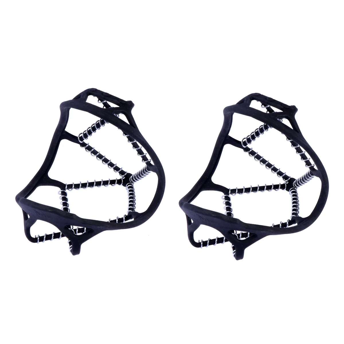 

1Pair Anti-Skid Shoes Cover Silicone Rubber Ice Snow Outdoor Sports Non-Slip Crampons for Hiking Climbing Mountaineering