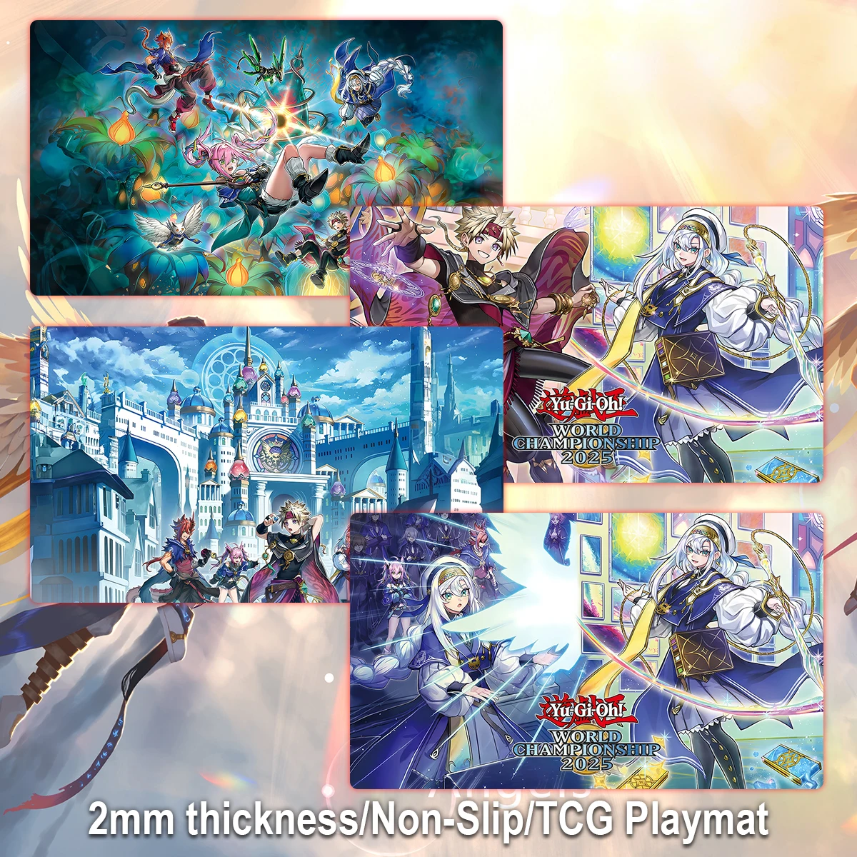 

YuGiOh Playmat Artmage Academic Arcane Arts Acropolis Pad Elvennotes Homecoming Parallelism Medius Finmel TCG Game Mat Mousepad