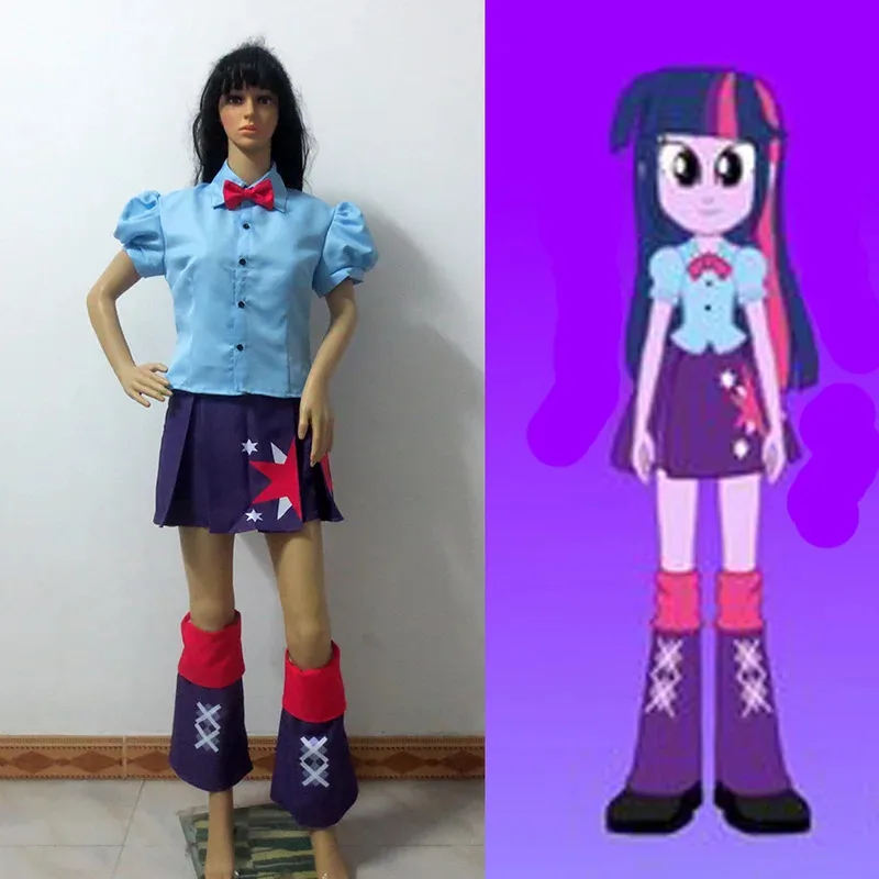 

New Anime twilight sparkle Cosplay Costume