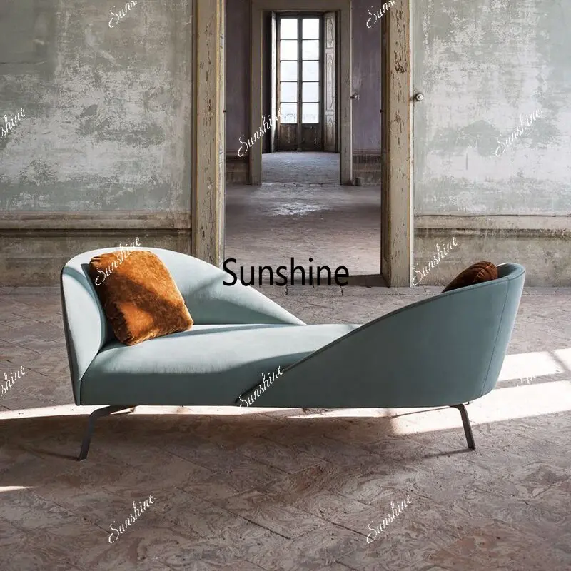 Italian minimalist lazy concubine chair Nordic bedroom simple modern small apartment