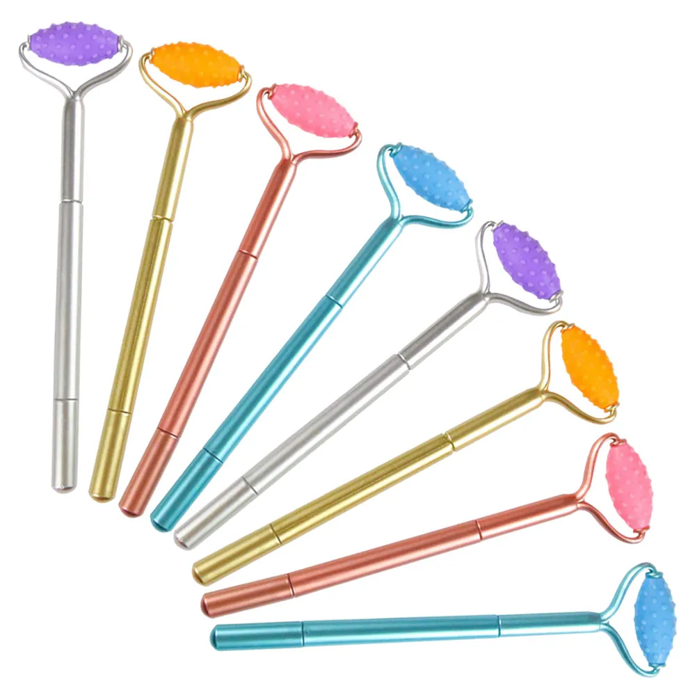 

Набор из 8 ручек для снятия стресса: креативные гелевые ручки в форме массажера, гладкое письмо, портативные, милые ручки для студентов и офиса, для заметок и письма