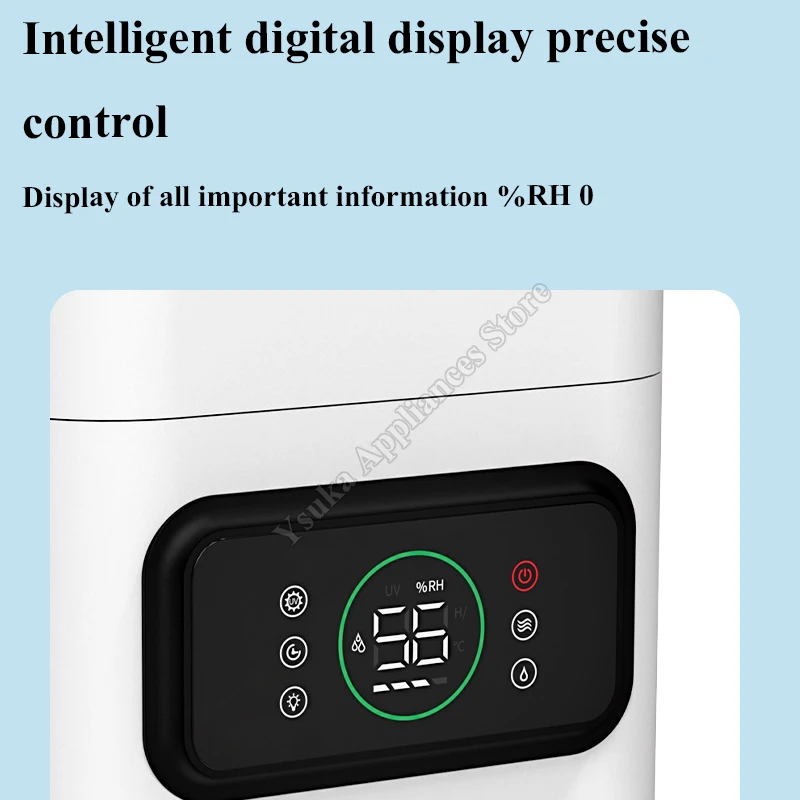 Humidifier Commercial Fruit And Vegetable Atomization Bedroom Desktop Landing Fog 6L Air Industrial Ultrasonic Humidifier