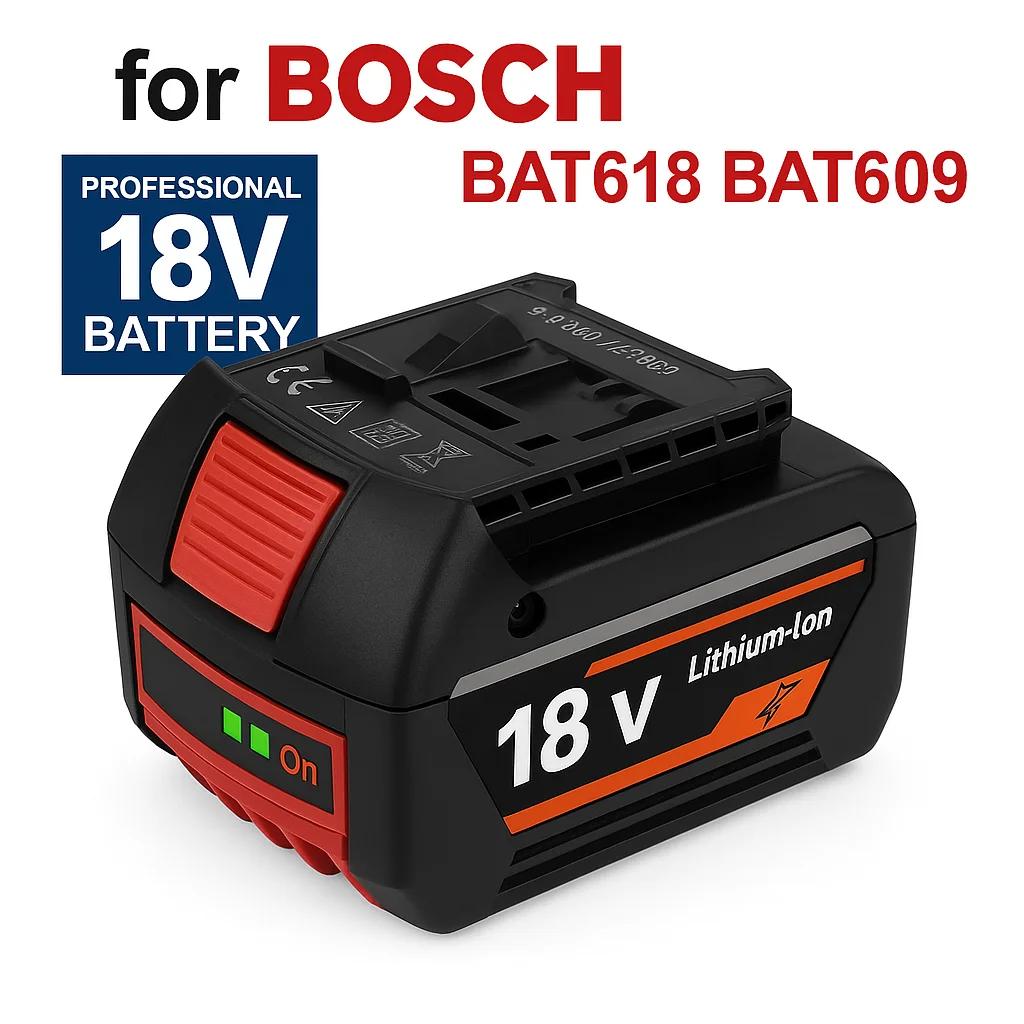 

18V 10.0Ah Battery Original for Bosch 18V Professional GBA GBH GSR GSB BAT618 BAT609 BAT620 Replacement Battery