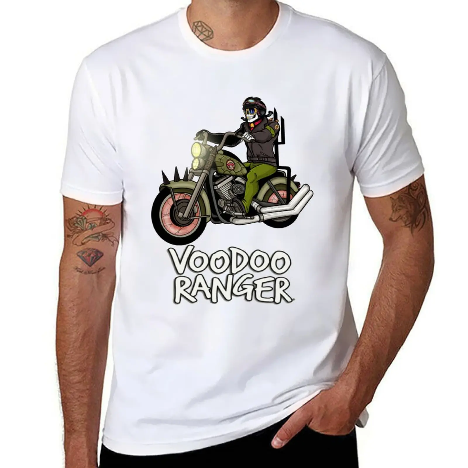 

Voodoos Rangers, IPA новая футболка Бельгии, футболки для мужчин, облегающие хлопковые футболки, мужская футболка из 100%