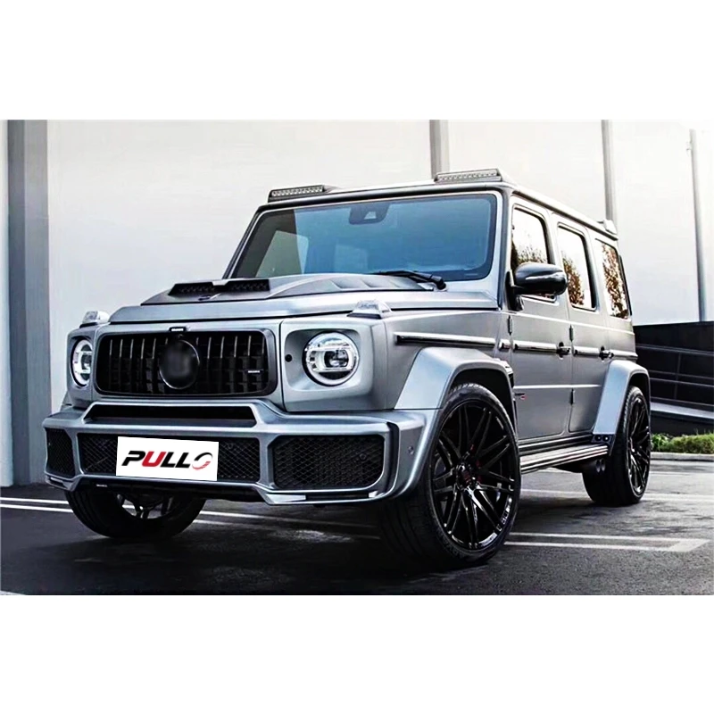 car body kit for Benz W464 G Class upgrade to B-brabuss style include front and rear bimper assembly with grille