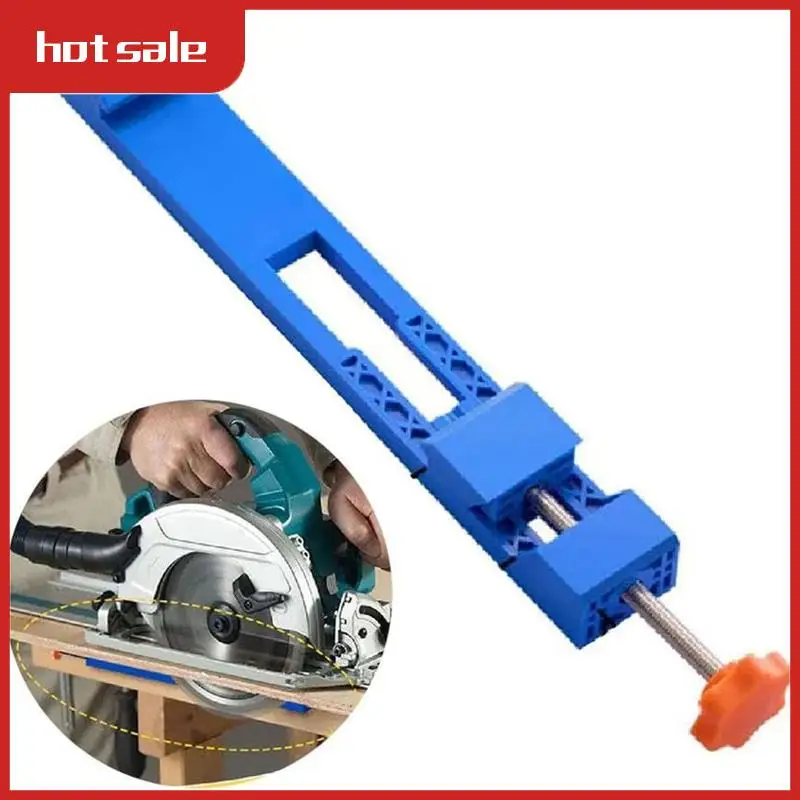 

A21R-Adjustable Cutting Machine Base Guide,Electric Circular Saw Milling Positioning Clamp, Precision Wood Cutting Guide