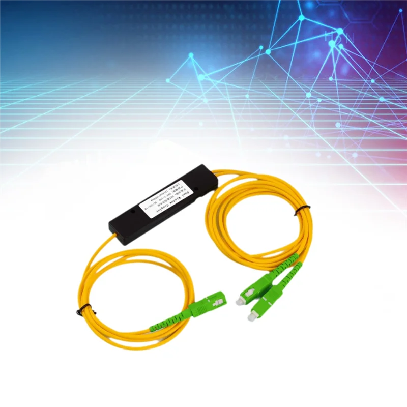 

PHILE-SC/APC 1/2 Dual Window Coupler Fiber Optical Splitter Fiber Optic Pigtail Splitter For Fibre Communication System