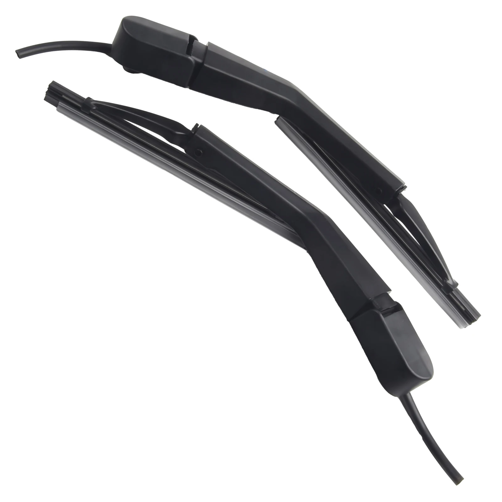 

2pcs Plastic Black Headlight Wipers Arms Replacements RH+LH For Mercedes W126 A1268204544 A1268204644 Automobiles Accessories