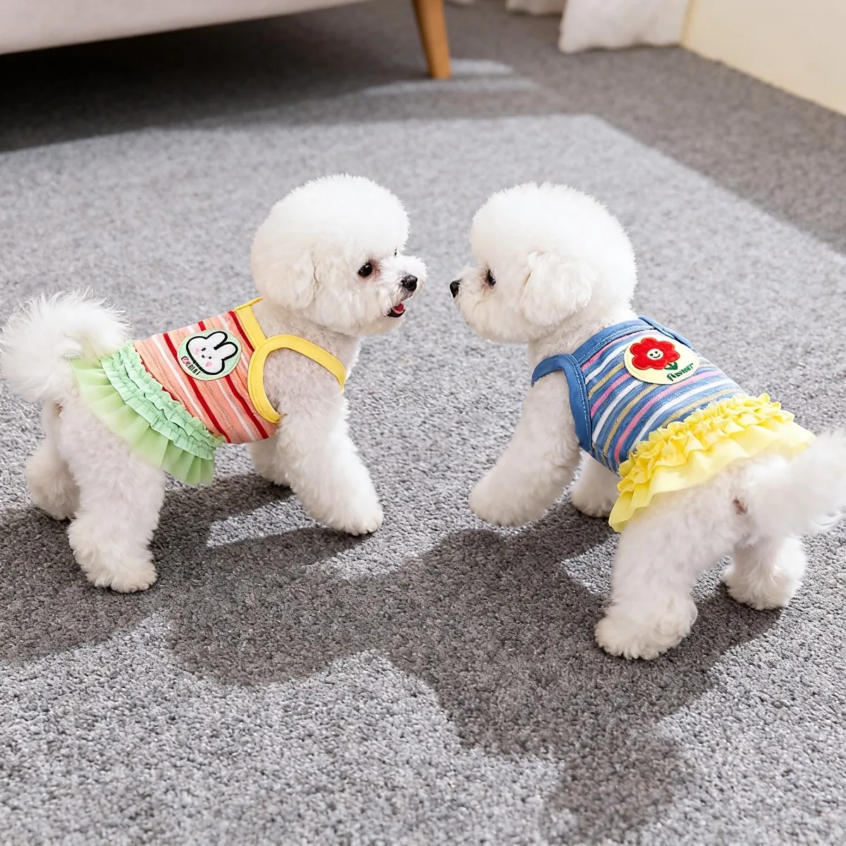 Dog, Cat, Classic Denim Clothes, Skirt, Little Dog Clothes, Summer Thin Design, Compared To Bear Pet Clothing, Small Dog