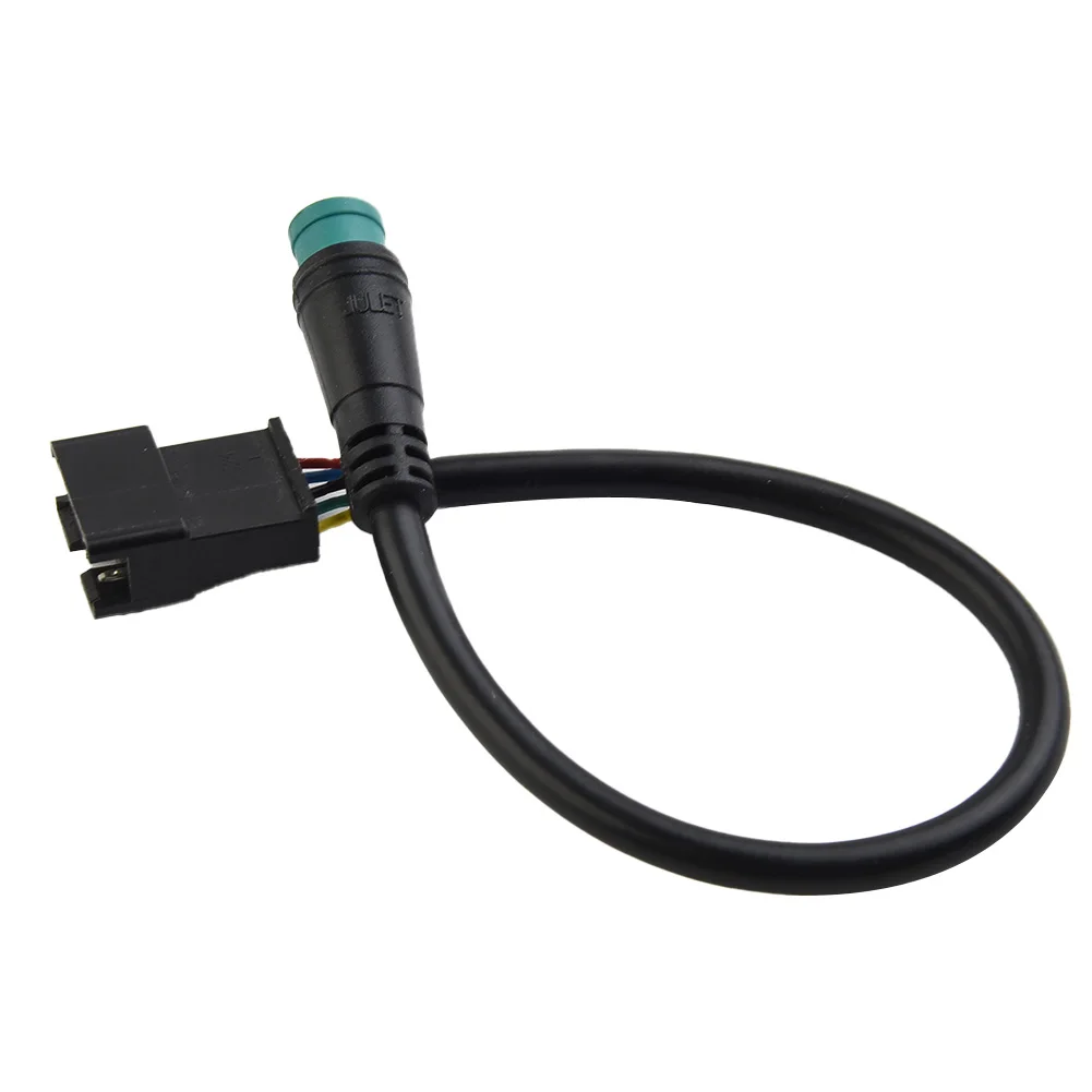 Black Adapter Cable Cable Extension Cable Adapter For KT Display Waterproof 5pin Ebike Accessories Electric Bicycle