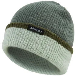 Naturehike cappello lavorato a maglia in lana caldo in inverno sport all'aria aperta cappello pieghevole delicato sulla pelle a doppio strato addensato