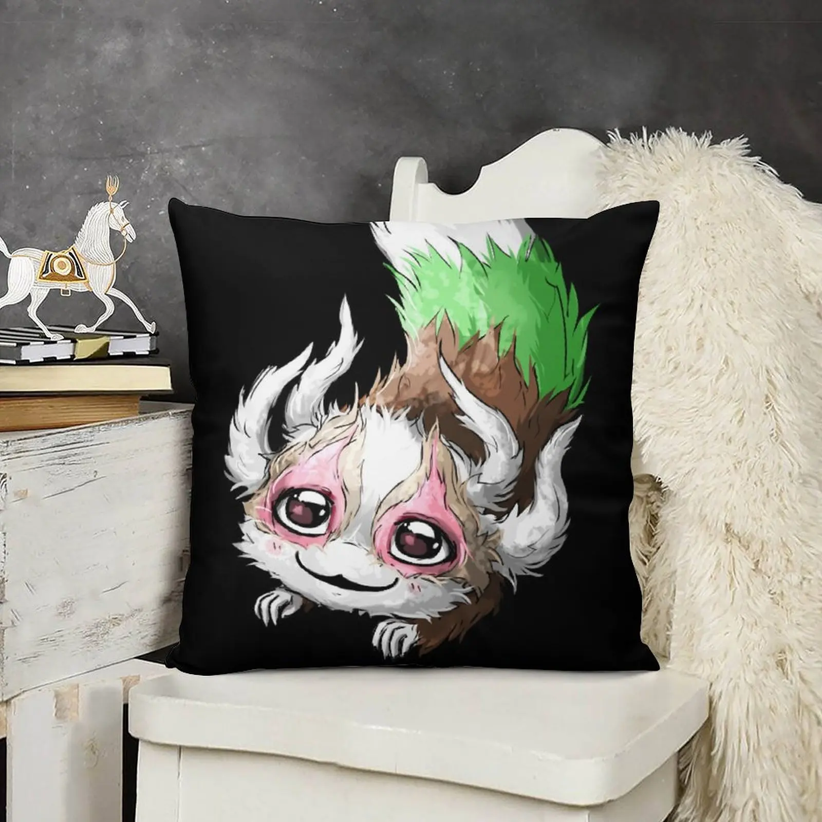 

Chibi Palontras ~ Fran Bow Throw Pillow Christmas Covers Couch Pillows pillow