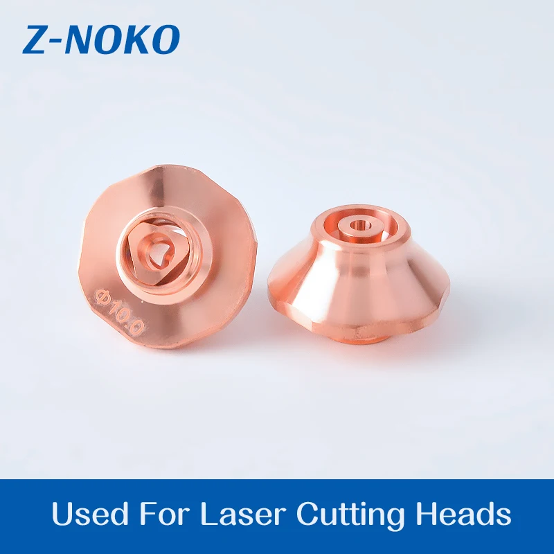 znoke-10-ピース-ロット-eaa-レーザーノズル単層クロームなし-08-27-ミリメートル-1324861-12-d25h155m12-tr-ファイバーレーザー金属切断用