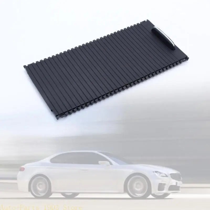 

E21C Center Console Roller Blind Cover Center Console Sliding Shutters, Cup Holder Zipper Replacement- for W204 W212 E-Class