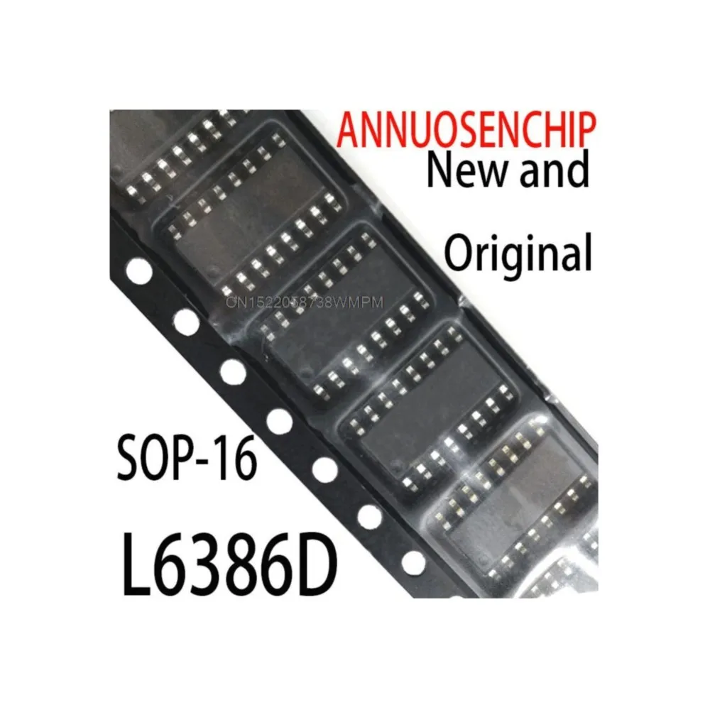 10PCS New and Original  SOP16 L6386 DOP L6386DTR SMD  L6386D