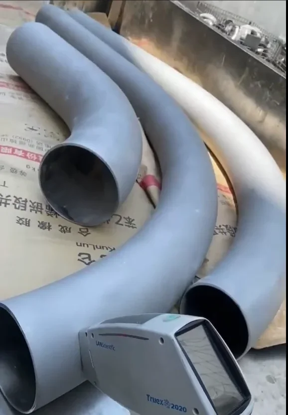 ASTM Stainless Steel 304L 304H 316H Pipe Bending 180D 6 INCH SCH40S SS316Ti  Pipe Fittings Bend
