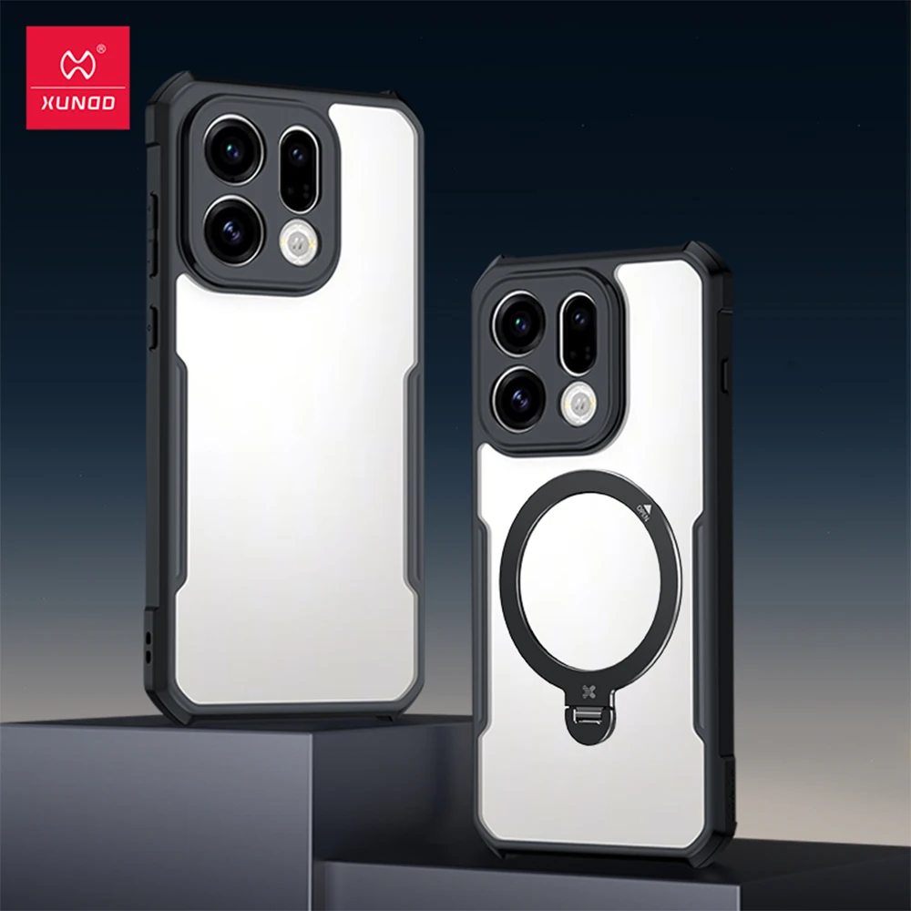 XUNDD Transparent Case for OPPO Find X9 / X9 Pro Anti-Drop Shockproof Clear Bumper Cover  Premium Protective Phone Case