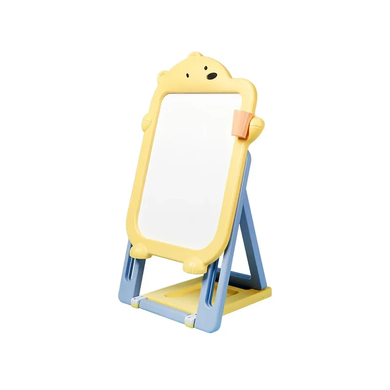 

Children's Drawing Board Scaffolding Magnetic Graffiti Board Multi-functional Small Blackboard Writing Table and Chair