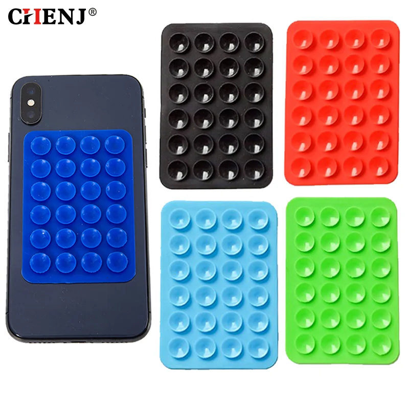 

Silicone Suction Cup With 24 Square Suction Cups World Suction Cup Wall Stand Cell Phone Fixing Suction Cup Car Mounted Bracket