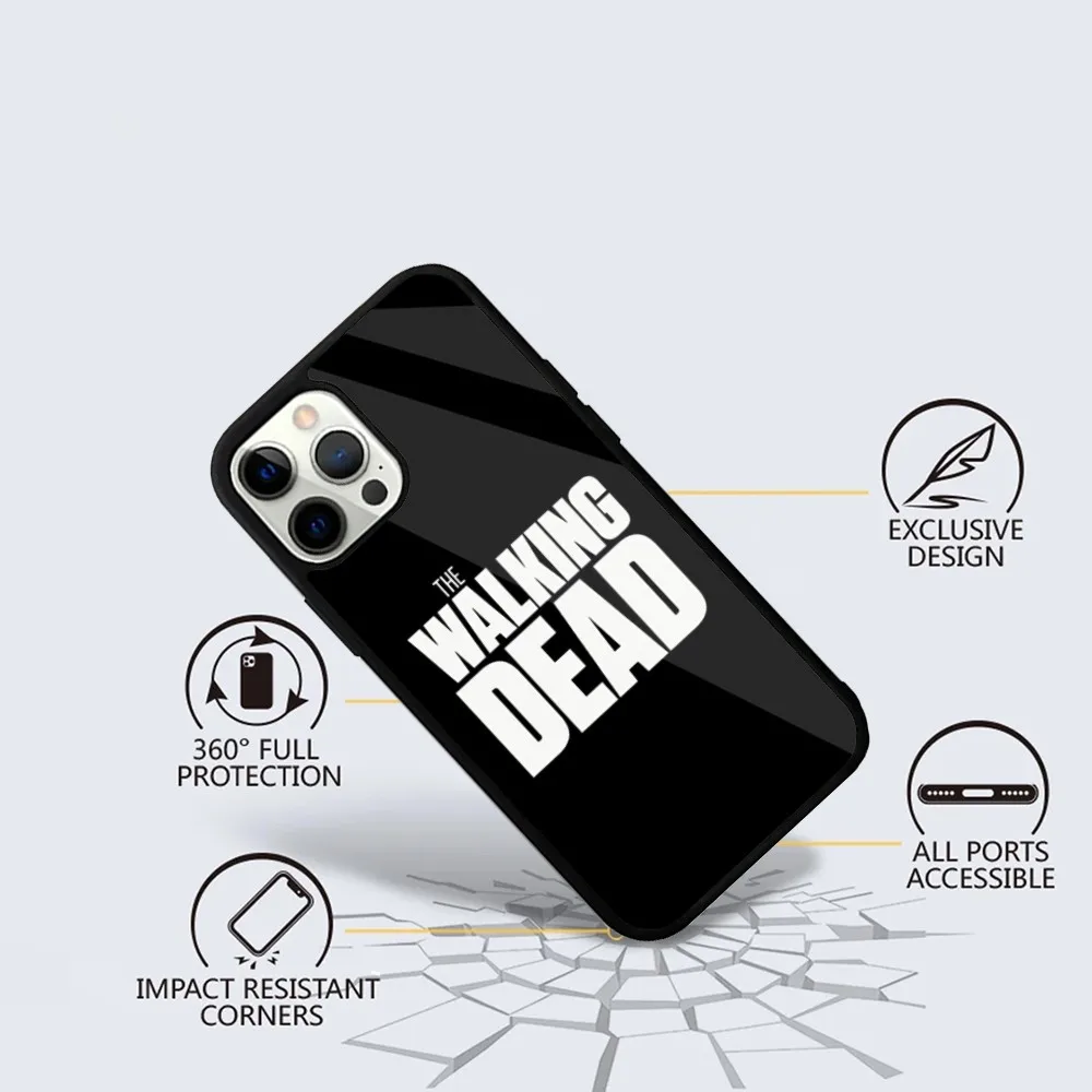 The Walking D-Dead Phone Case For iPhone 15,14,13,12,11,Plus,Pro,Max Mini Magsafe Magnetic Wireless Charging