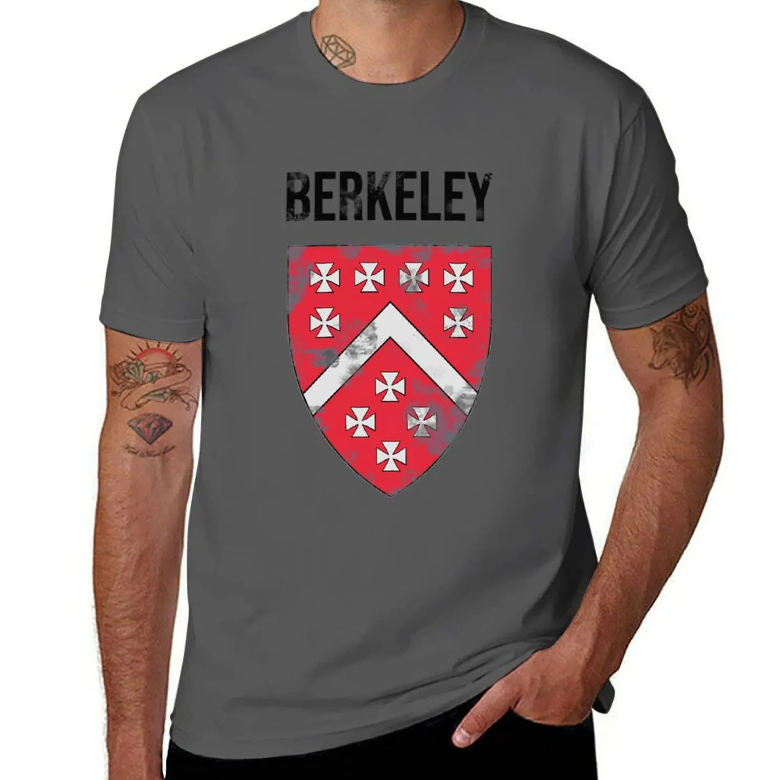 Berkeley College Yale T-Shirt man t shirt cute tops custom t football cotton men