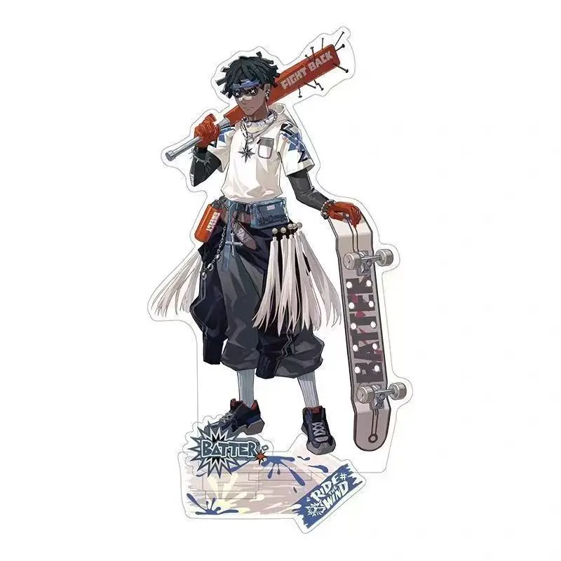 الهيب هوب أنيمي على الجليد الهوية الخامس لتقوم بها بنفسك مزدوج الإدراج حامل الاكريليك لعبة الشكل محظوظ ريزنيك إيما وودز نموذج لوحة لعبة دمية #4