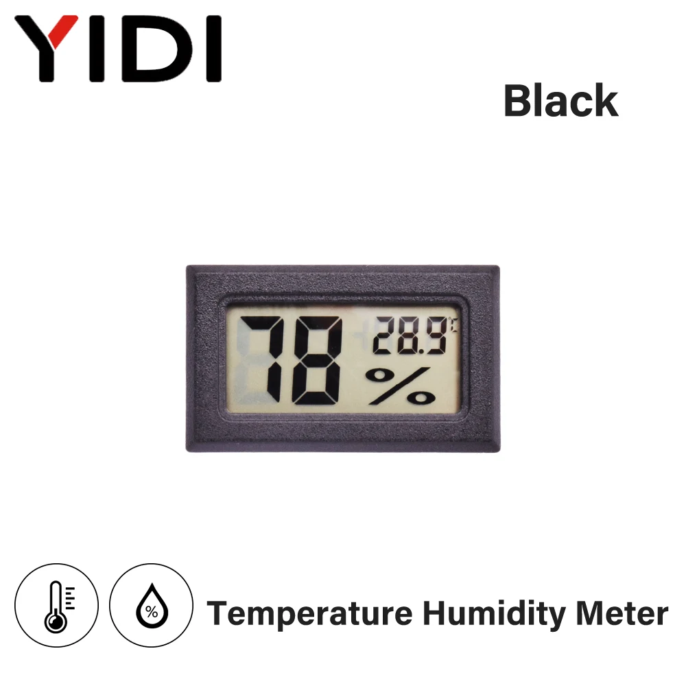 LCD Digital Indoor Outdoor Thermometer Thermo Hygrometer Sonde Tester Inkubator Aquarium Temperatur Feuchtigkeit Meter Sensor Gauge