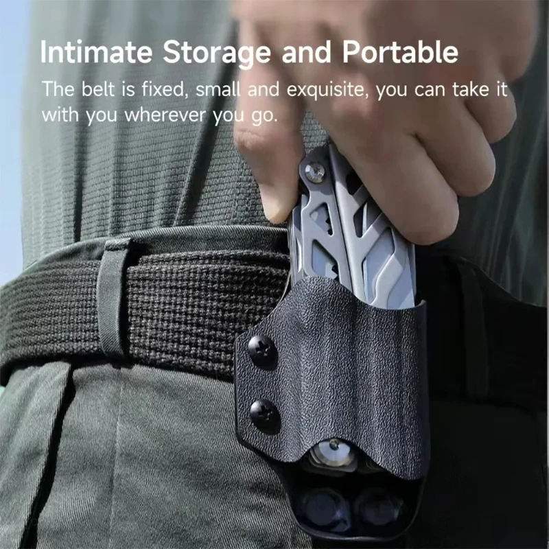 Imagem -03 - Xiaomi-nextool Flagship Pro com Bainha Tática Alicates Portáteis Edc Carry Bolsa Tailor-made Outdoor Camping Faca Dobrável