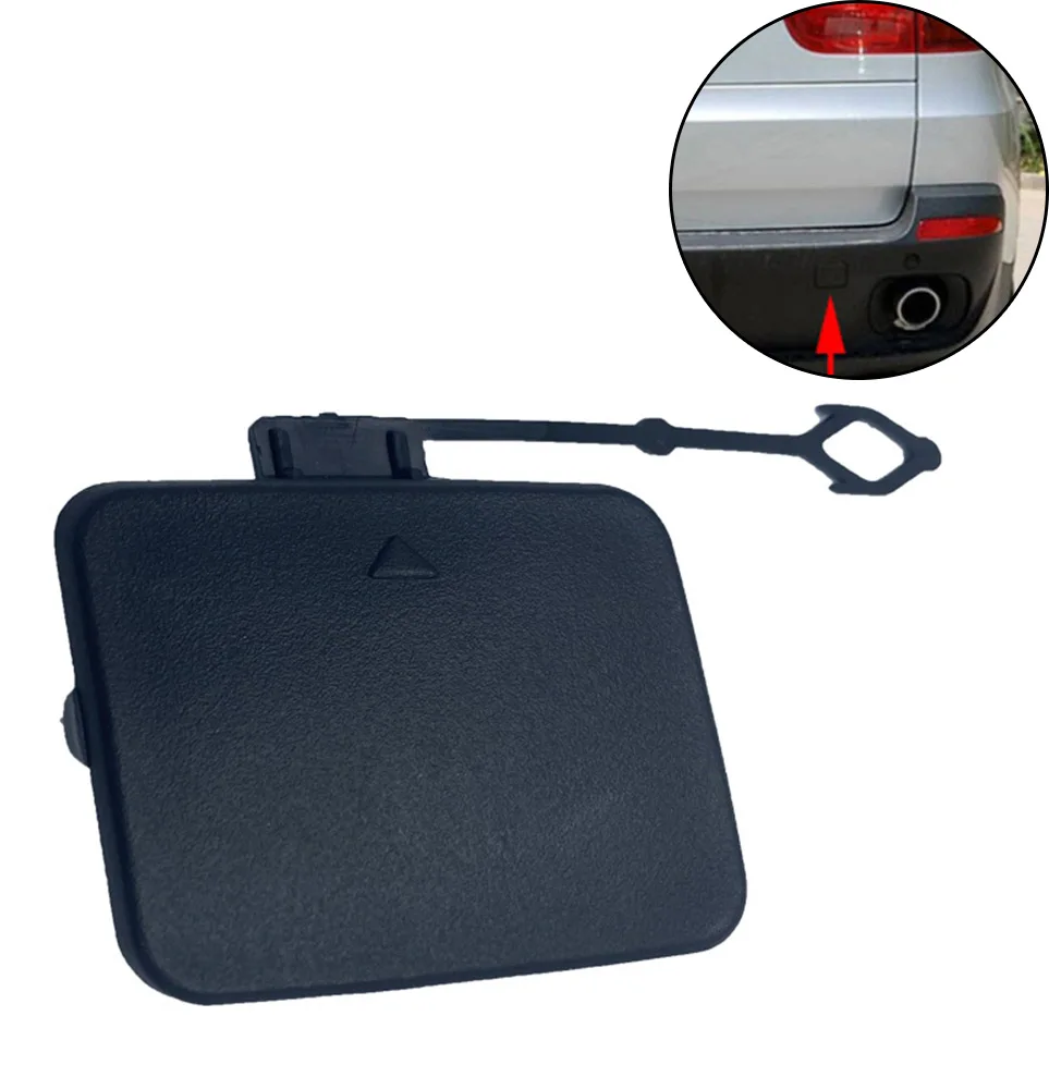 

Rear Right Bumper Tow Hook Cover Cap 51127158448 Compatible with E70 2006 2011 For For For For Easy Replacement
