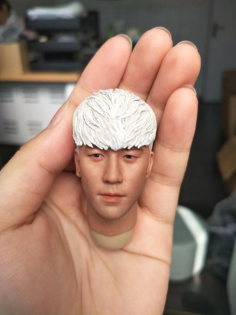 1/6 Bigbang Male Solider Head Sculpt Handsome Individual Korea Men'S Team Head For 12 Inch Action Figure Body Best Gift