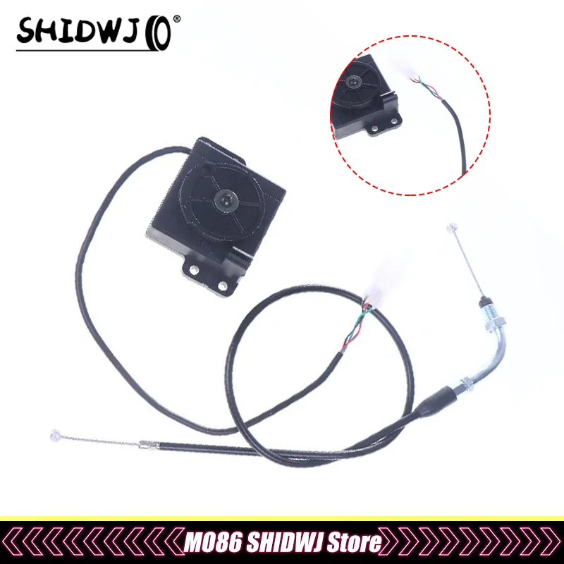 

1Set Electric Motorcycle Scooter Accelerator Unit With Cable Line Set For Universal Throttle Grips