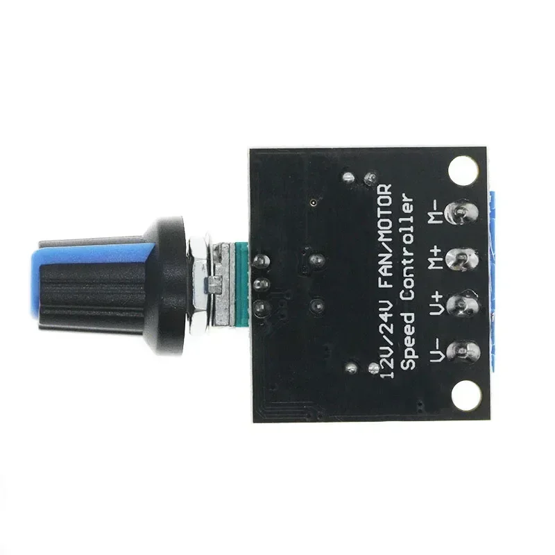 Cooling fan speed regulator fish tank submersible pump PWM DC motor brushless chassis with brush switch LED dimming image 2
