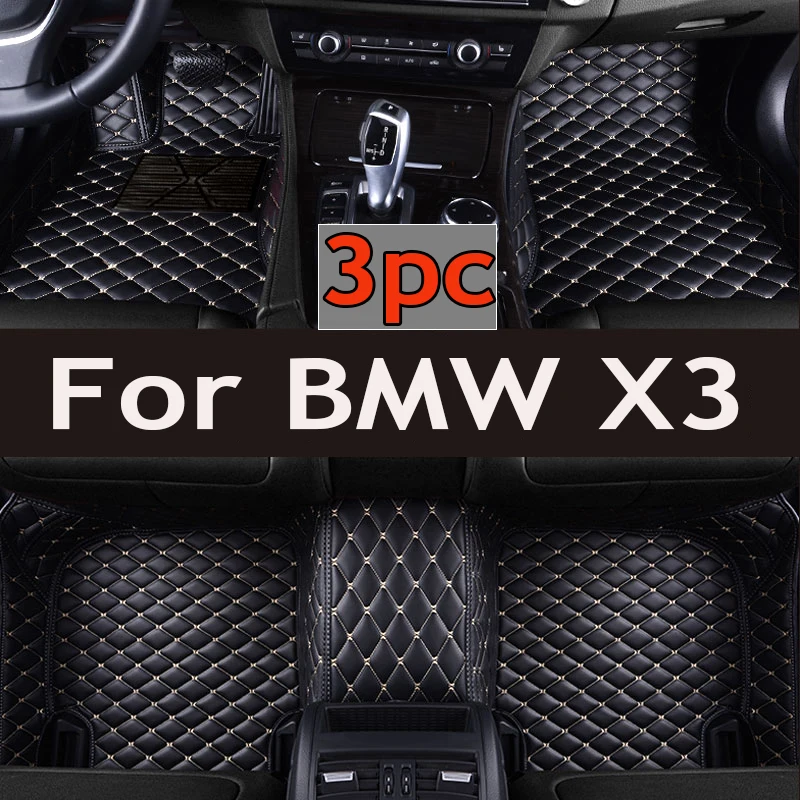 

Автомобильные коврики для BMW X3 F25 MK2 2011 ~ 2014, кожаный роскошный коврик, Защитные чехлы для детской комнаты, ковер, автомобильные аксессуары, интерьерные части